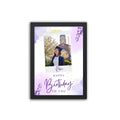 "Personalized Happy Birthday Photo Collage Frame